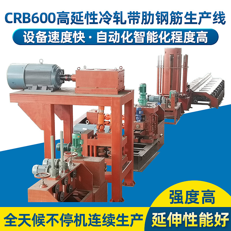 CRB600高延性冷軋帶肋鋼筋生產(chǎn)線(xiàn)